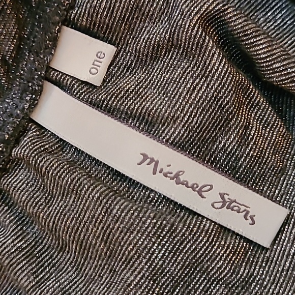 MICHAEL Stars dress♡ size one♡ color gray with sparkles - Picture 6 of 6